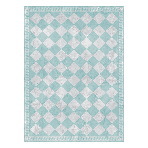 Alfombra Vinílica / Tablero Concrete Mint