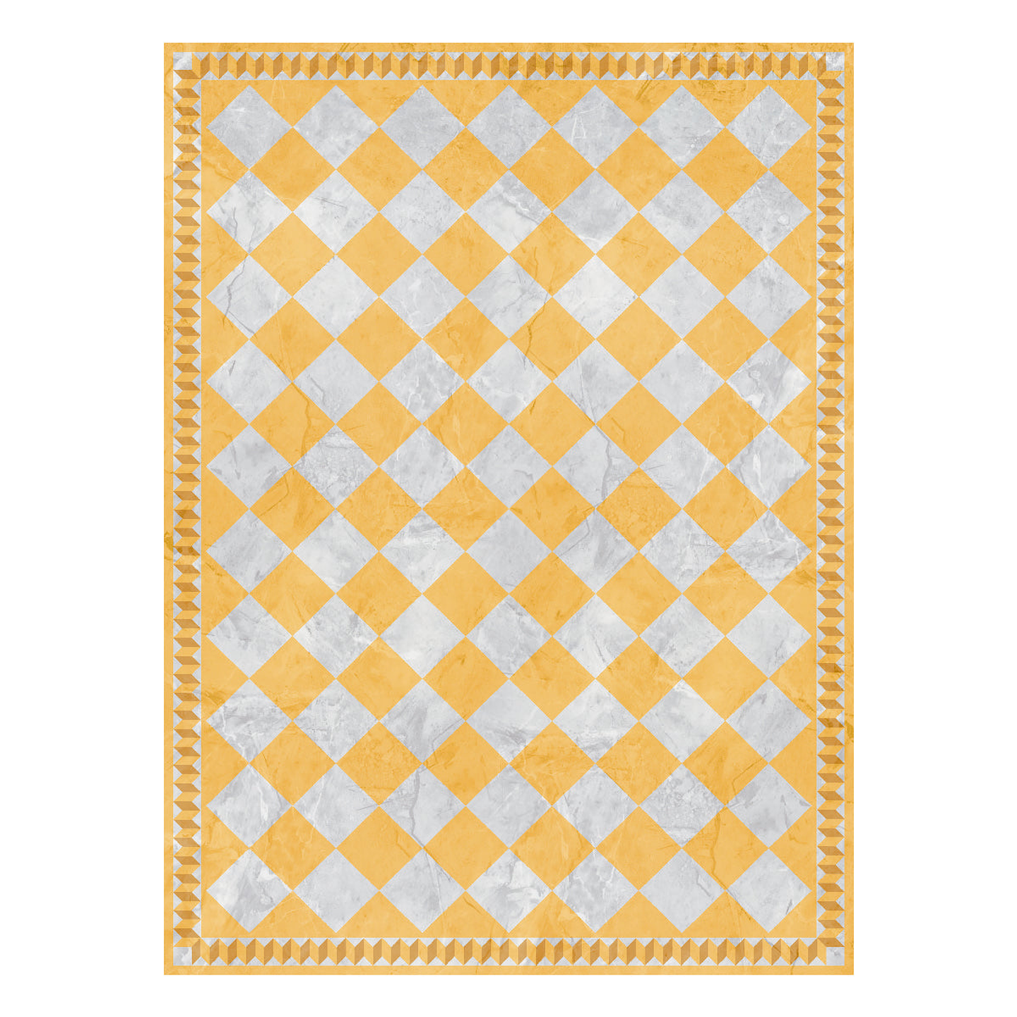 Alfombra Vinílica / Tablero Concrete Mustard 1