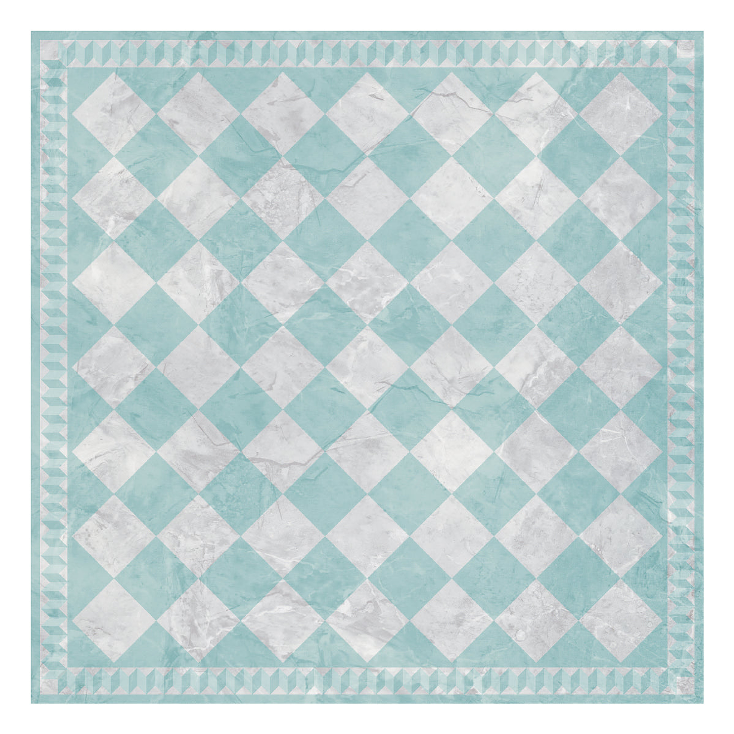 Alfombra Vinílica / Tablero Concrete Mint 3