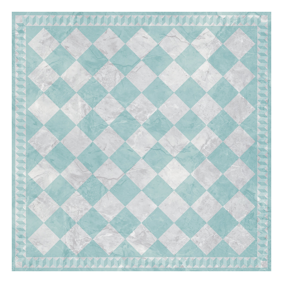 Alfombra Vinílica / Tablero Concrete Mint 3