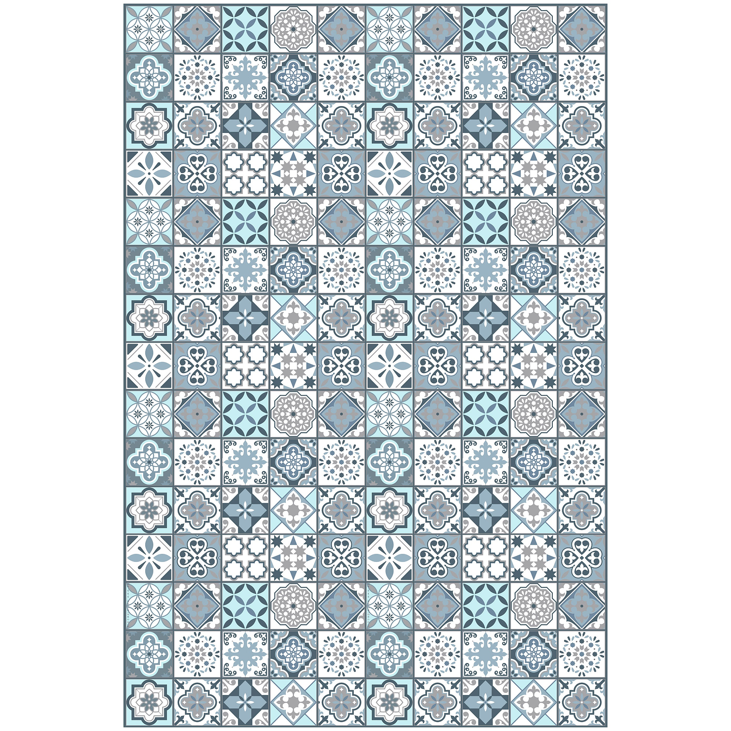 Alfombra Vinílica / Pentel Grey Blue 1