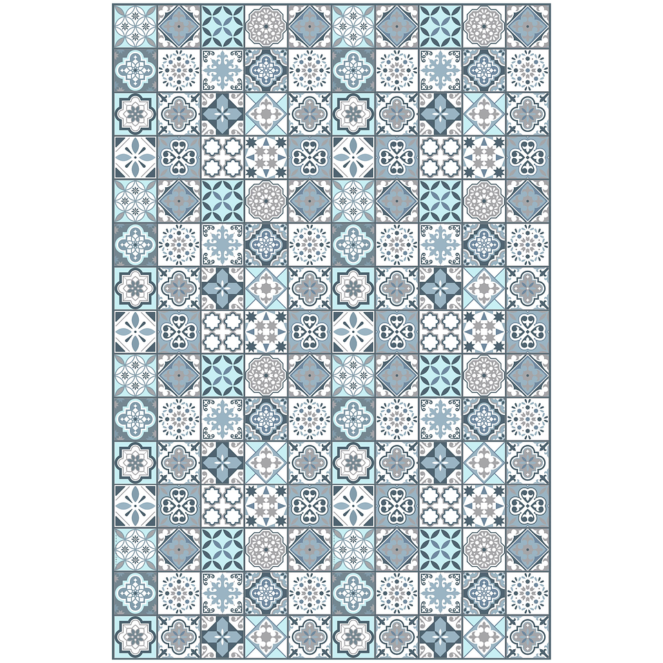 Alfombra Vinílica / Pentel Grey Blue 1