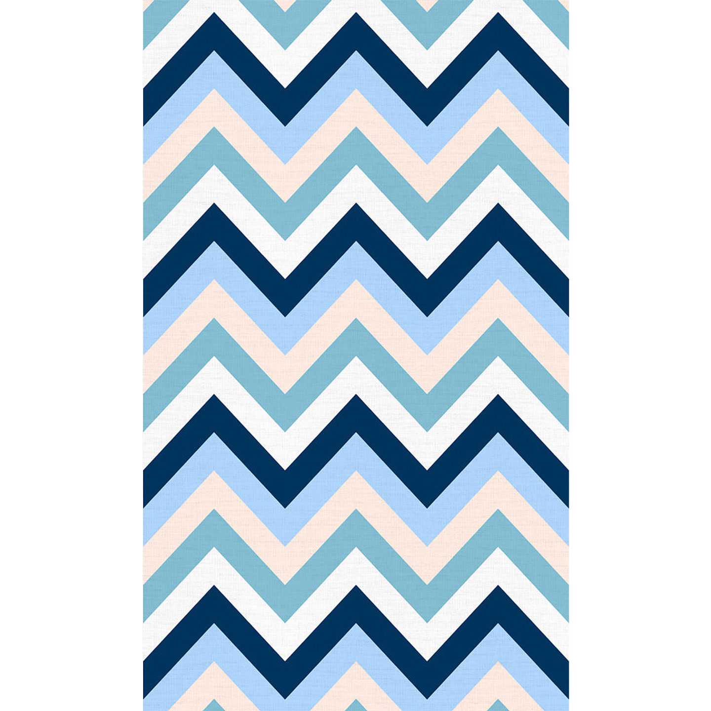 Alfombra Vinílica / Zig Zag Blue 1