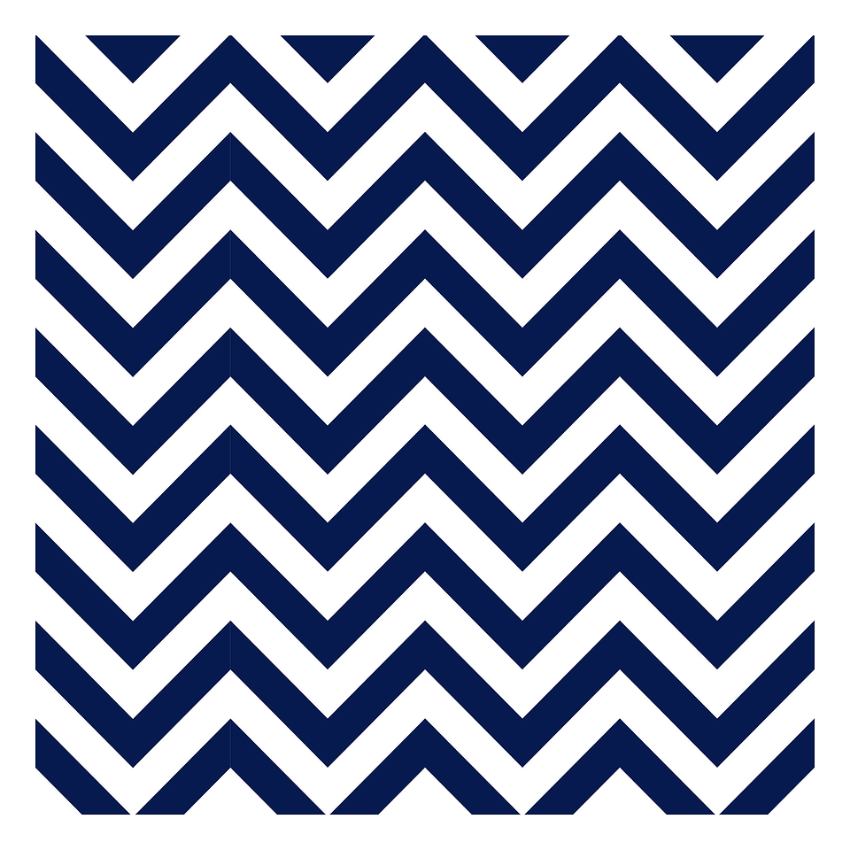 Alfombra Vinílica / Zig Zag Marino Telar 2