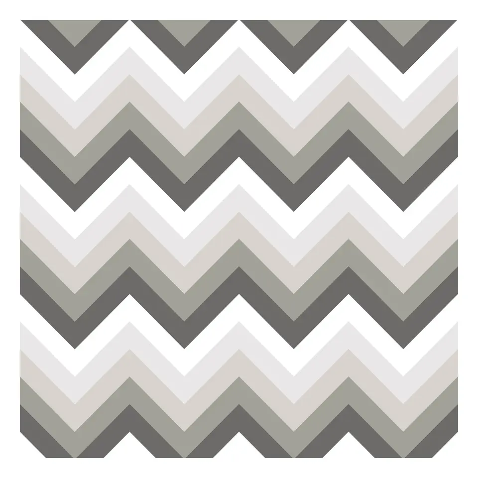 Alfombra Vinílica / Zig Zag Rattan Grey 3