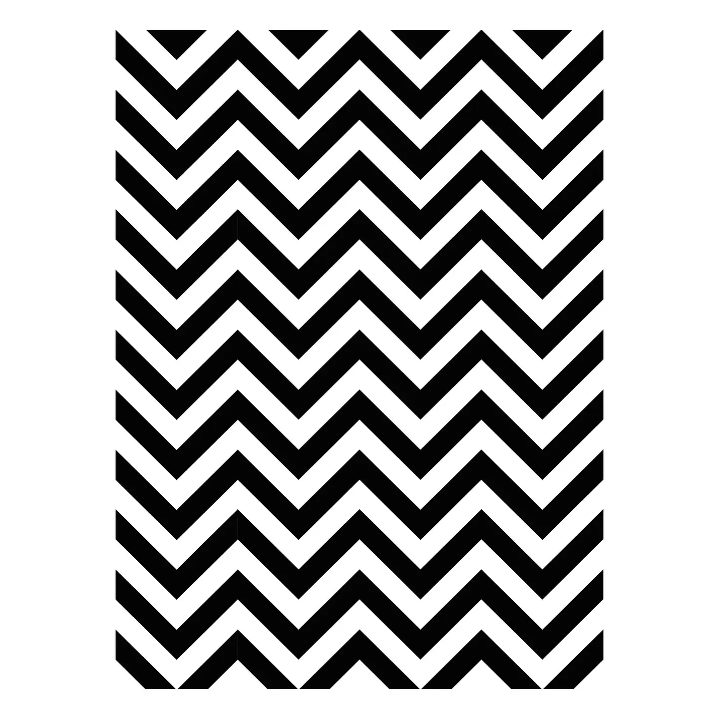 Alfombra Vinílica / Zig Zag Telar B&W 2