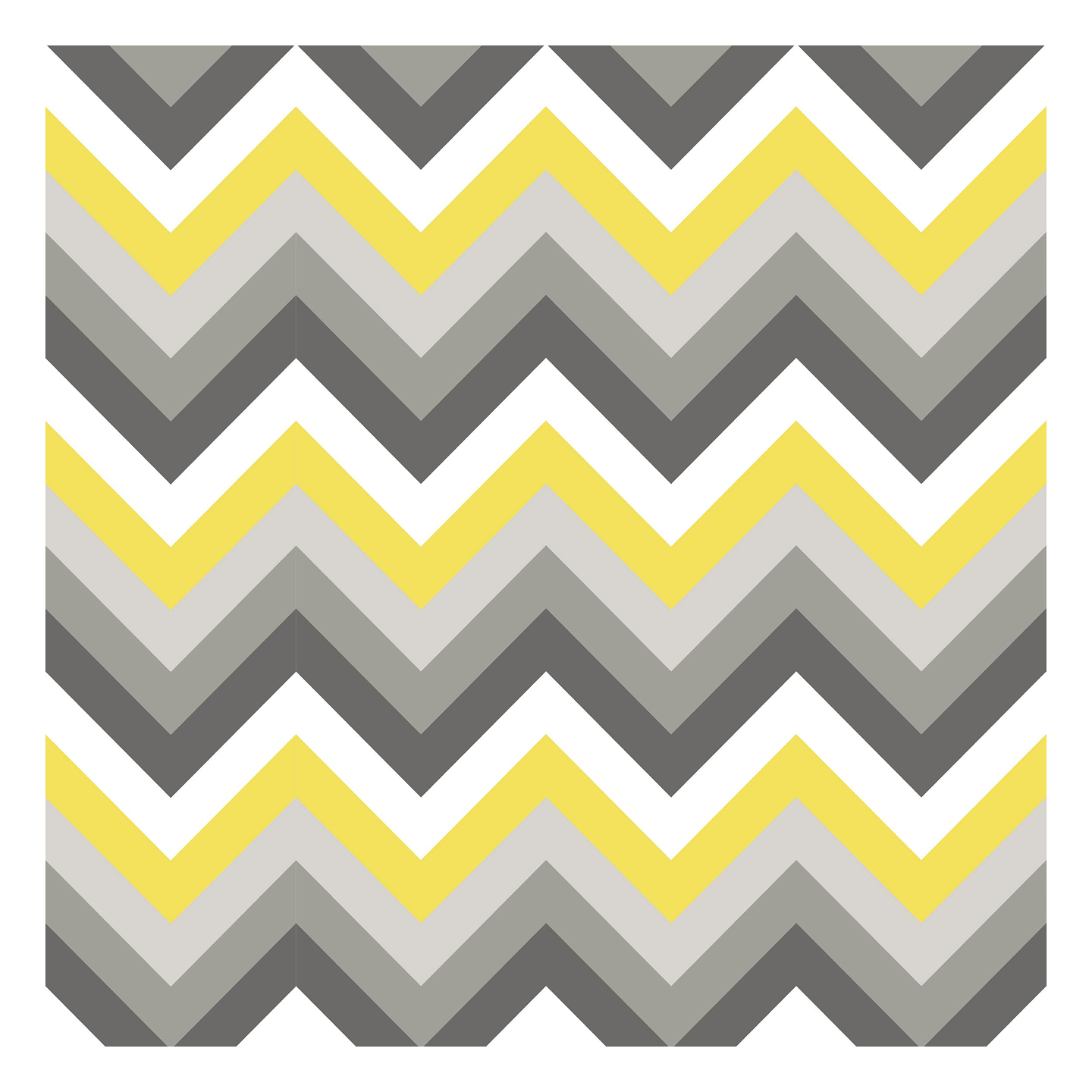 Alfombra Vinílica / Zig Zag Rattan Yellow Grey 5