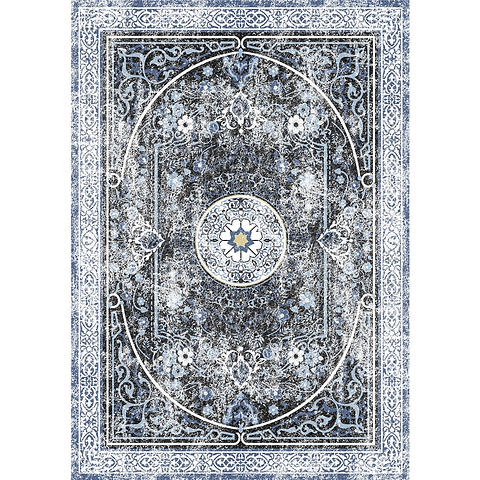 Alfombra Vinílica / Persian Grunge Blue