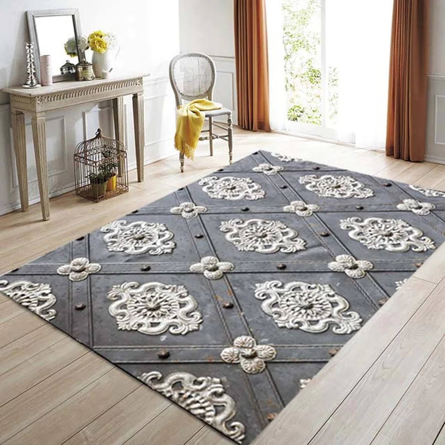 Alfombra Vinílica / Metal Door 1