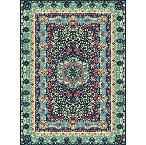 Alfombra Vinílica / Persian Dark Blue