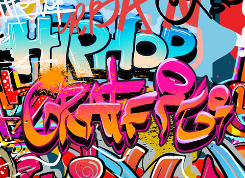 Alfombra Vinílica / Graffiti