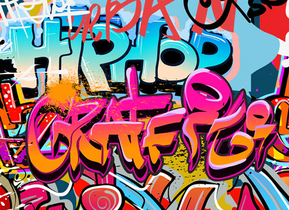 Alfombra Vinílica / Graffiti 2