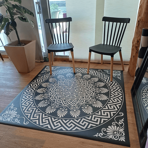 Alfombra Vinílica / Persa B&W