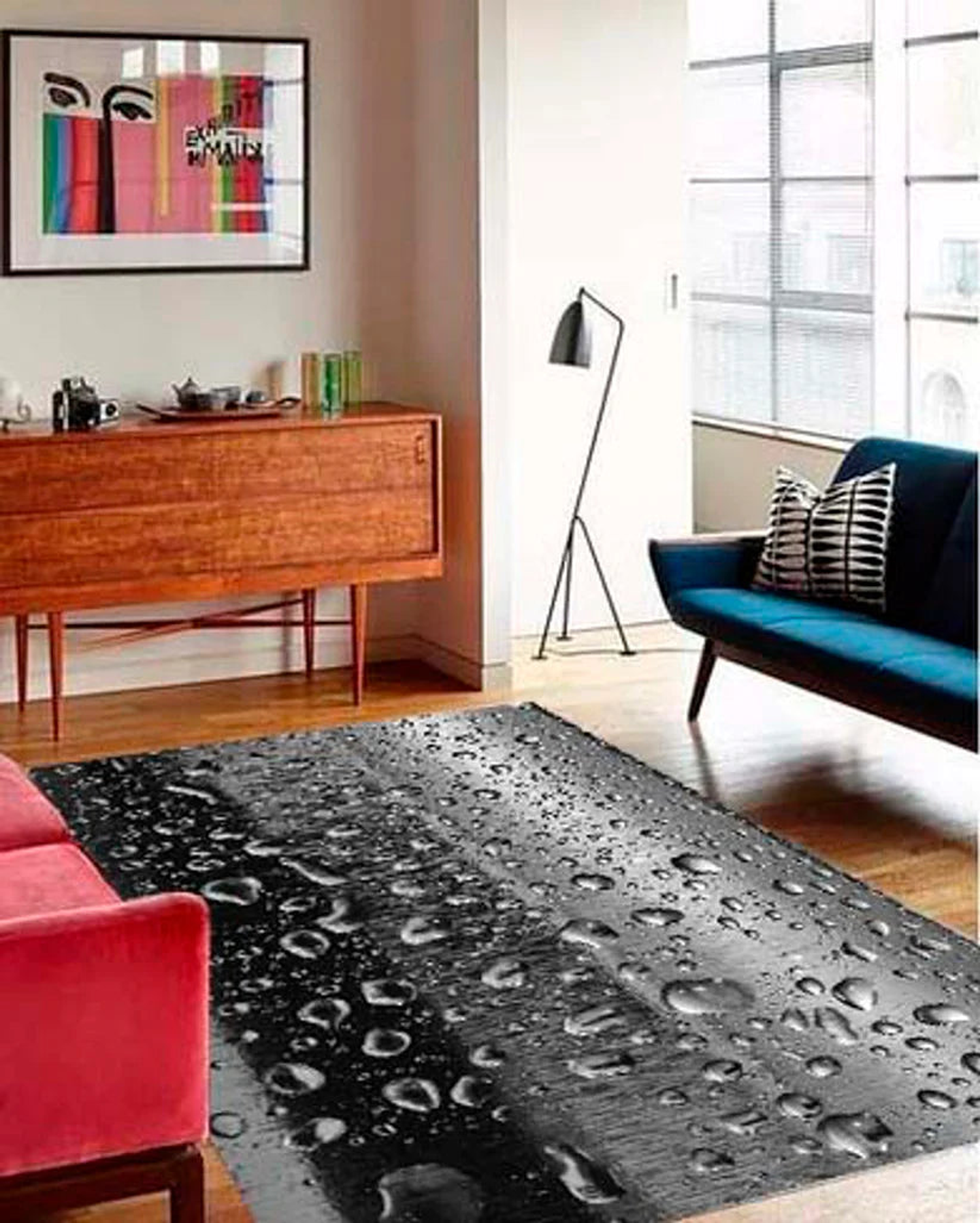 Alfombra Vinílica / Drops 3