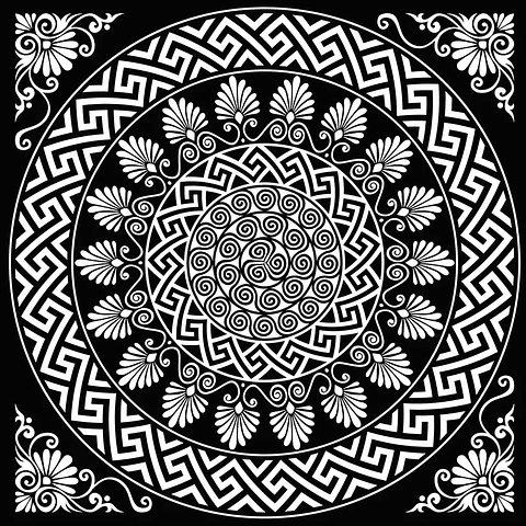 Alfombra Vinílica / Persa B&W