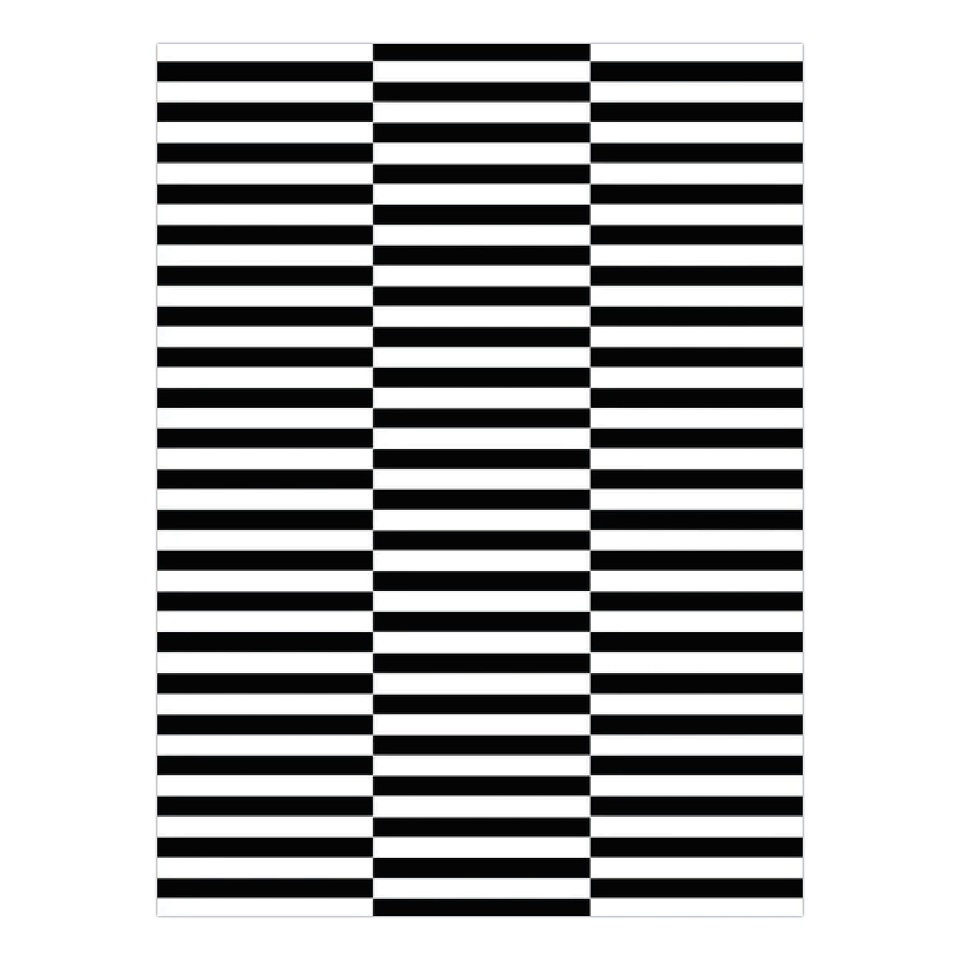 Alfombra Vinílica / Lineas B&W 1