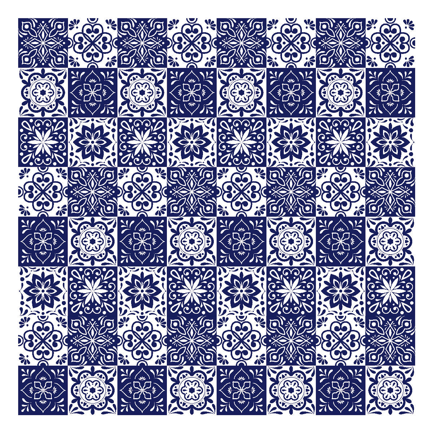 Alfombra Vinílica / Azulejo Marino 1