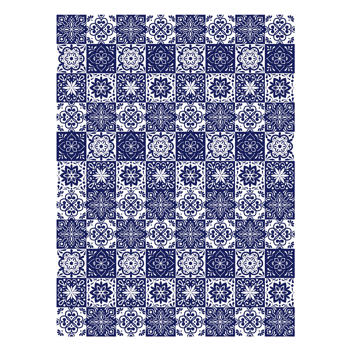 Alfombra Vinílica / Azulejo Marino 2