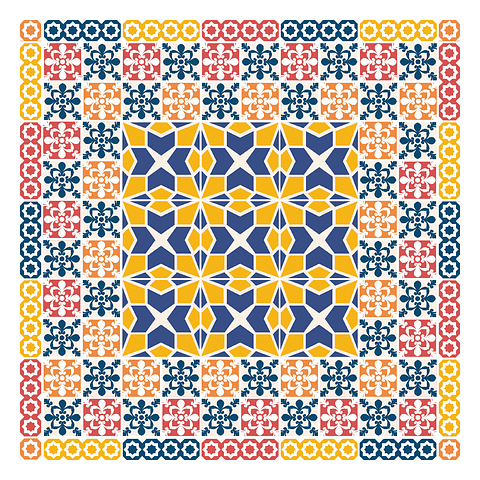 Alfombra Vinílica / Azulejo Portugal