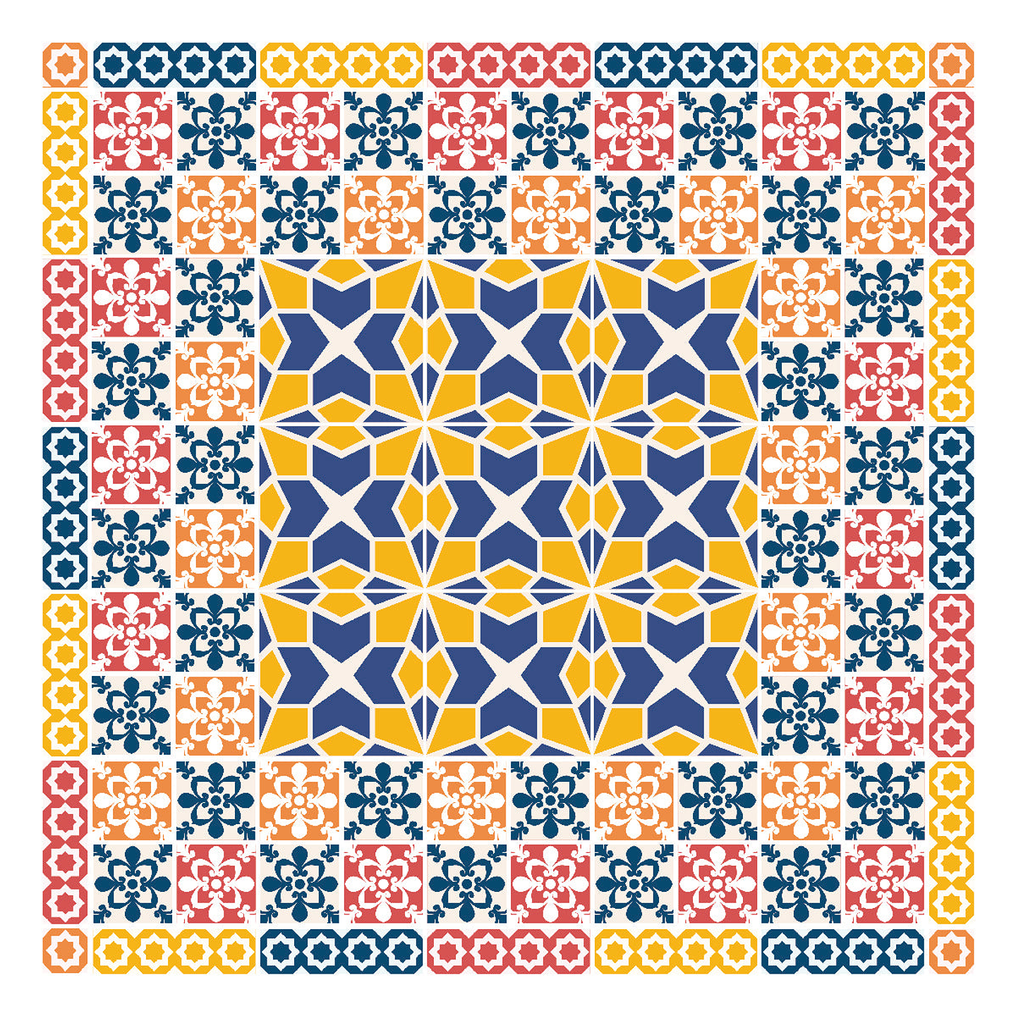 Alfombra Vinílica / Azulejo Portugal 1