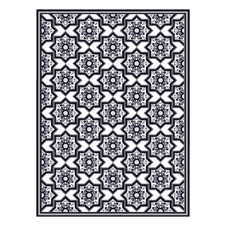 Alfombra Vinílica / Azulejos Vintage 2