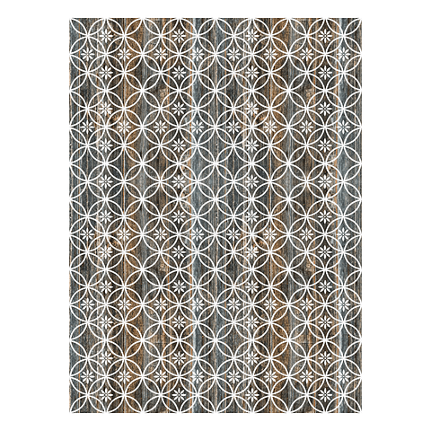 Alfombra Vinílica / Boho Wood