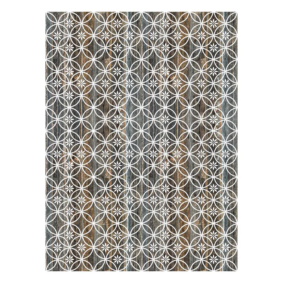 Alfombra Vinílica / Boho Wood 1