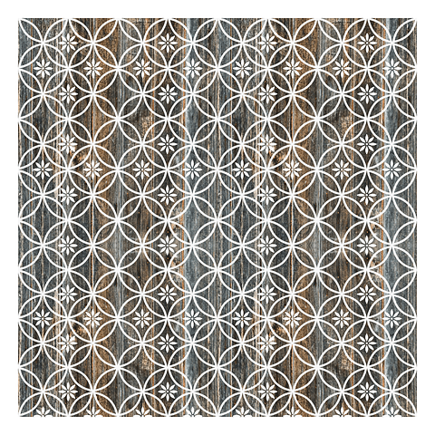 Alfombra Vinílica / Boho Wood