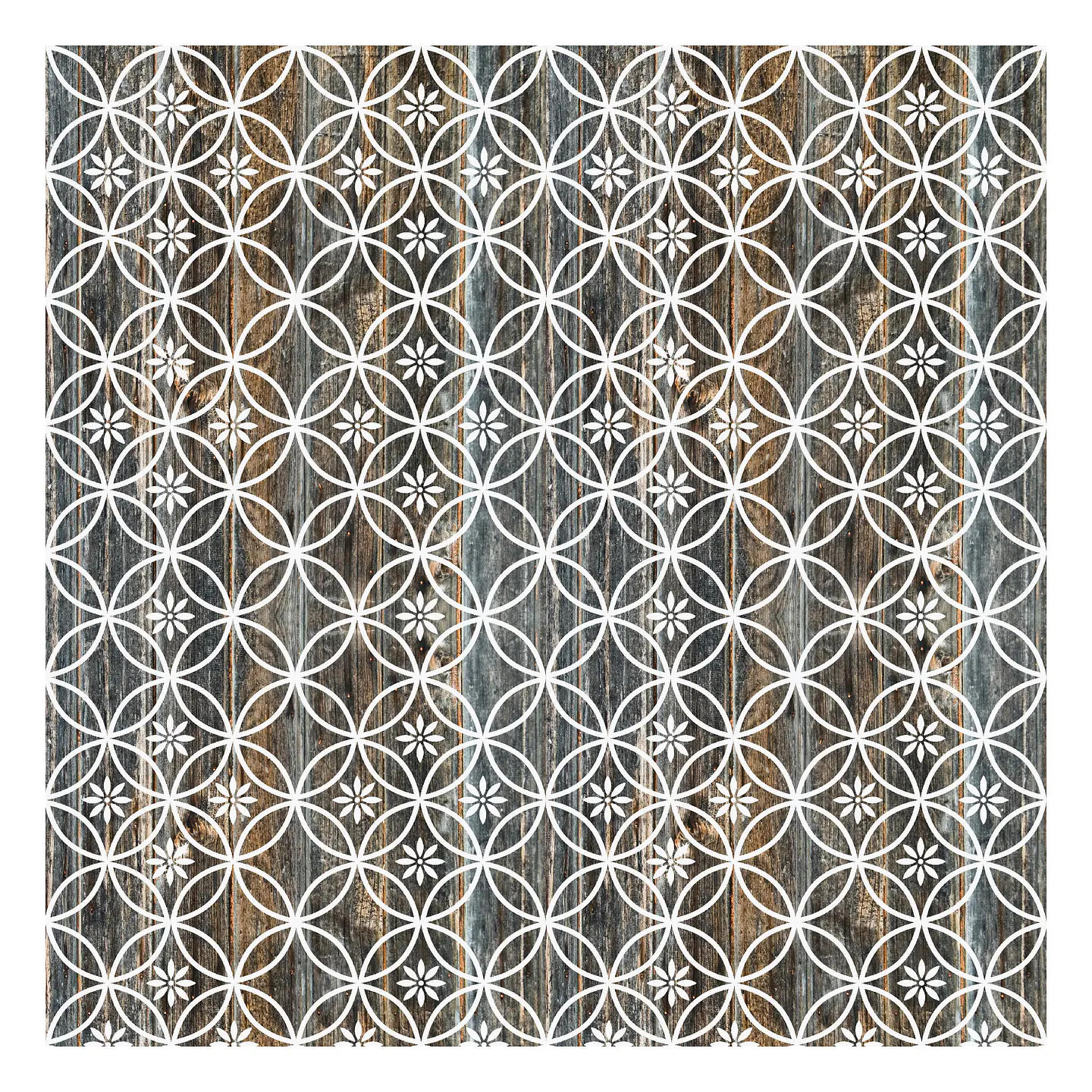 Alfombra Vinílica / Boho Wood 2