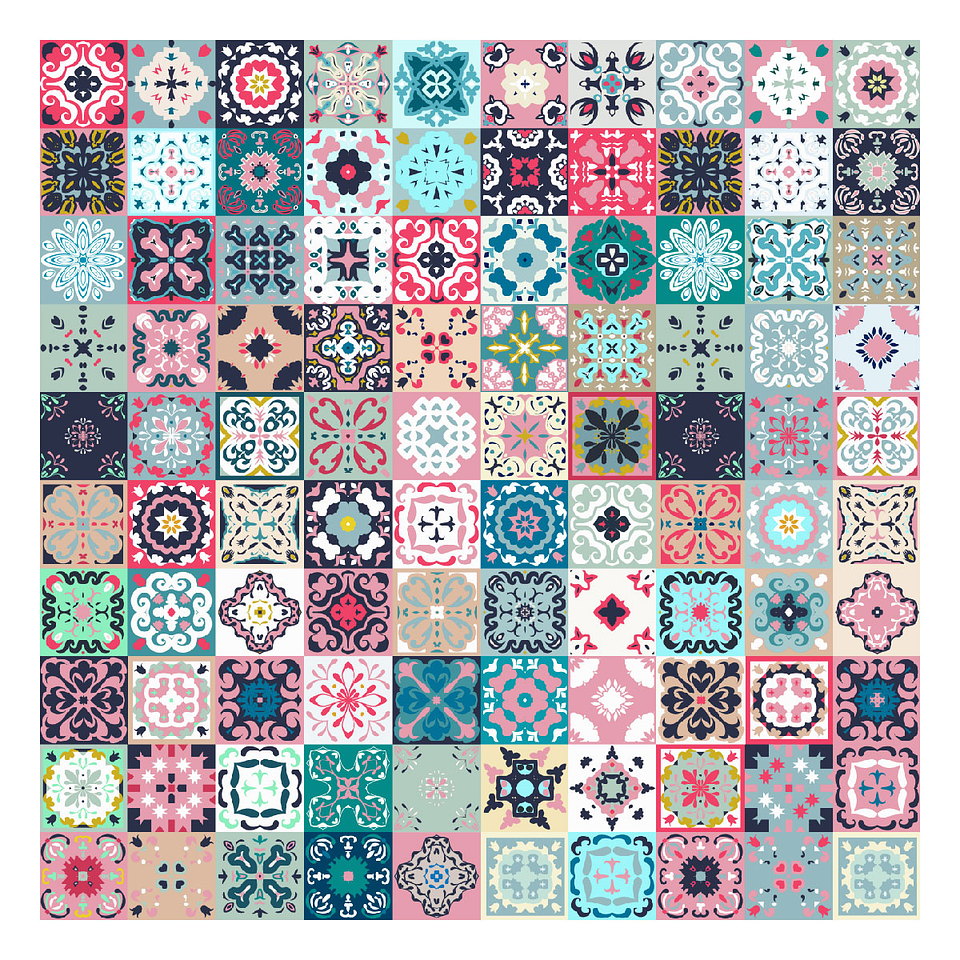 Alfombra Vinílica / Candy Tiles 3