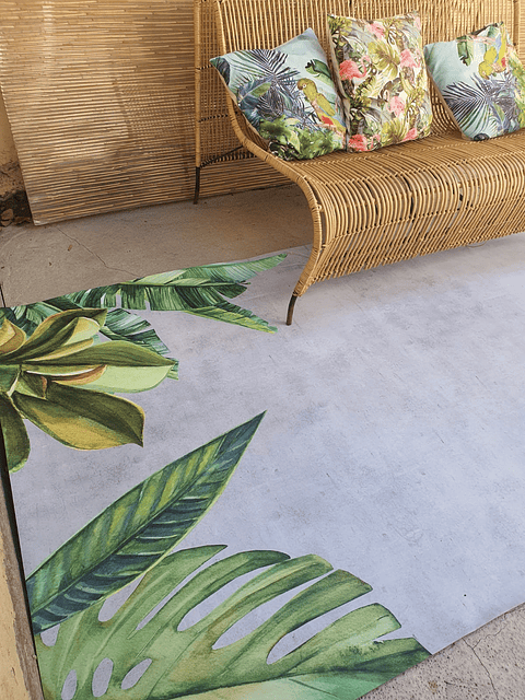Alfombra Vinílica / Cemento Tropical