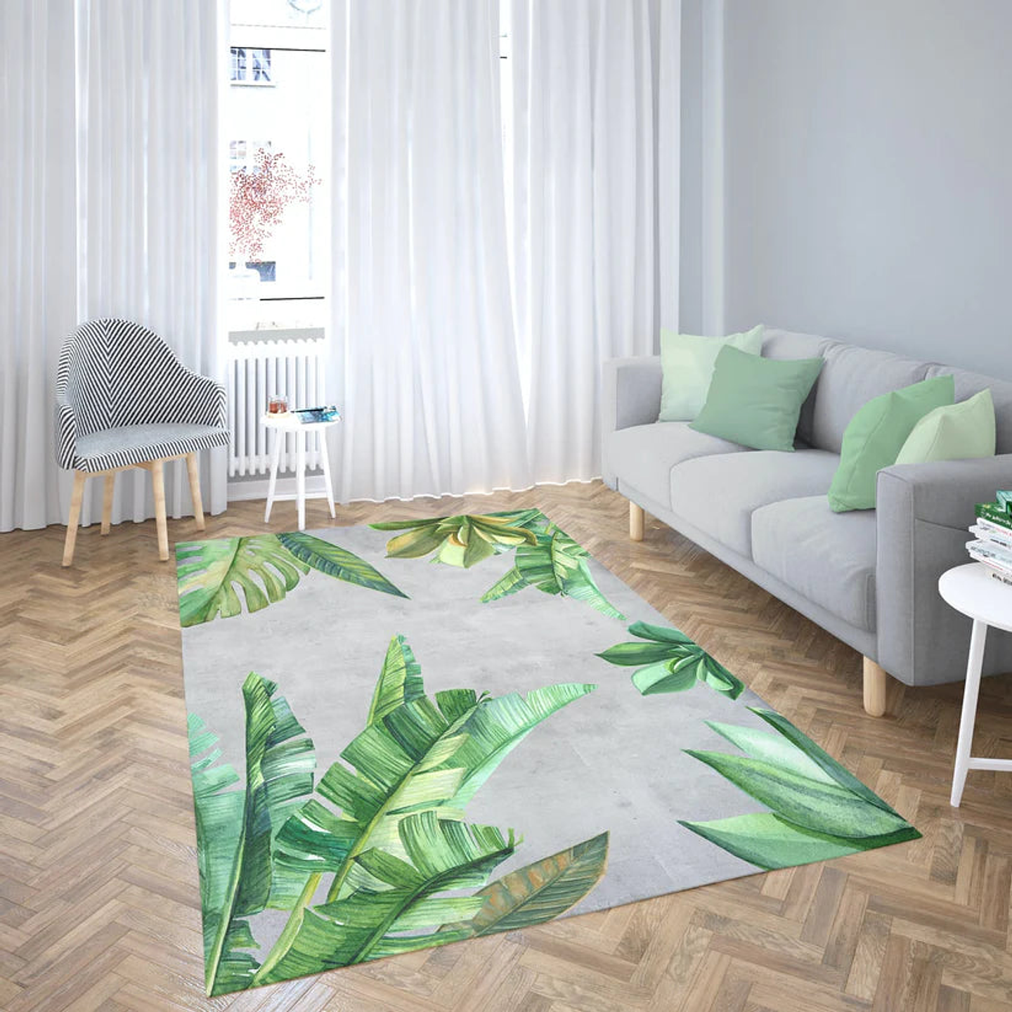 Alfombra Vinílica / Cemento Tropical 5