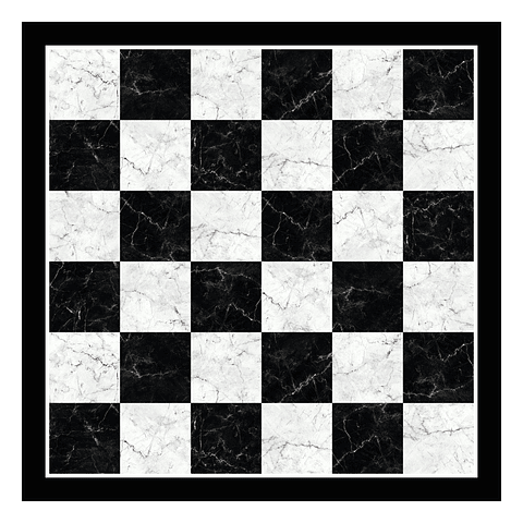 Alfombra Vinílica / Chess Marble