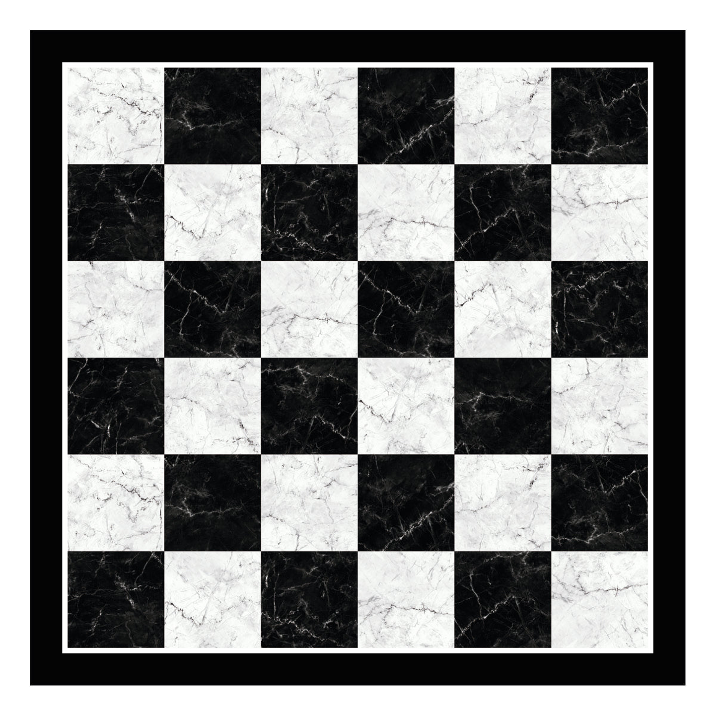 Alfombra Vinílica / Chess Marble 1