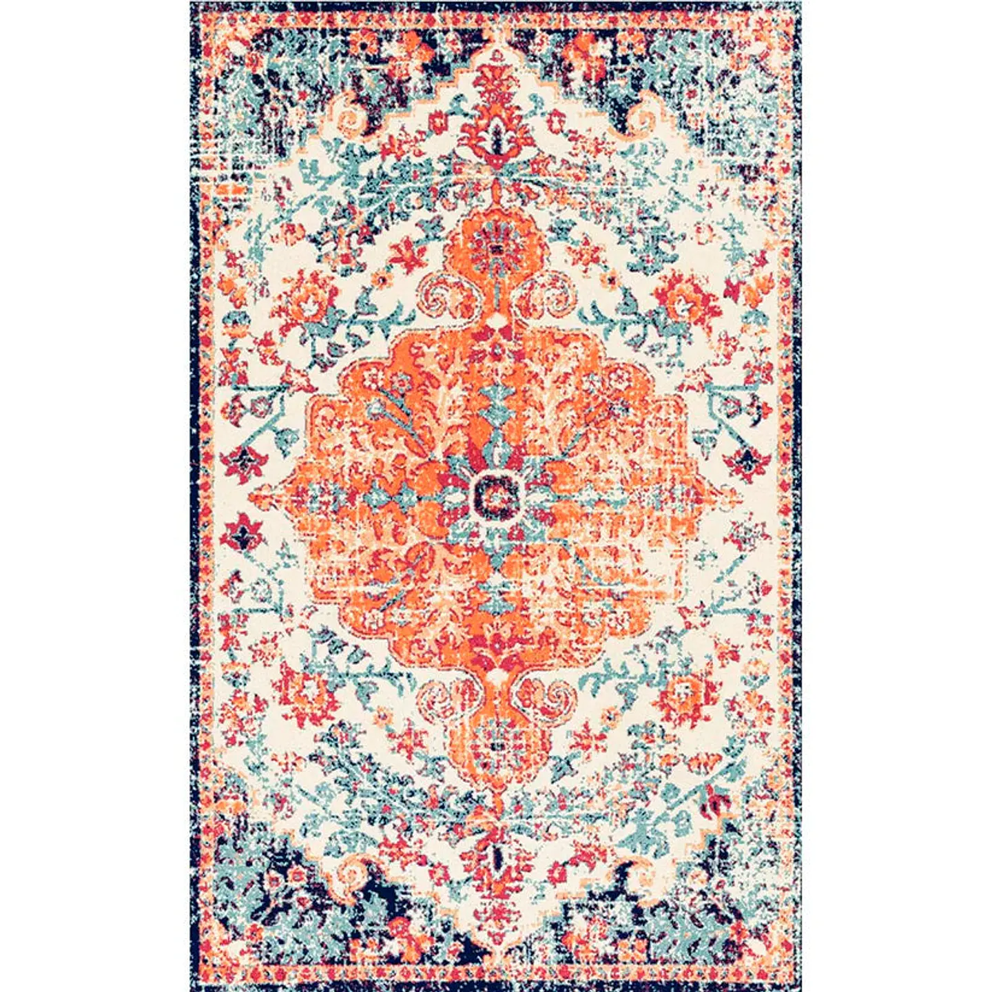 Alfombra Vinílica / Floral Mandala 1