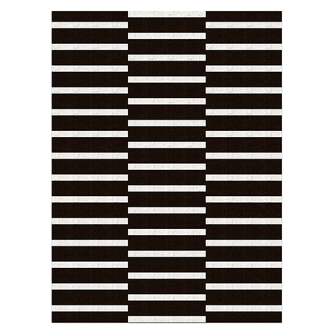 Alfombra Vinílica / Rayas Telar