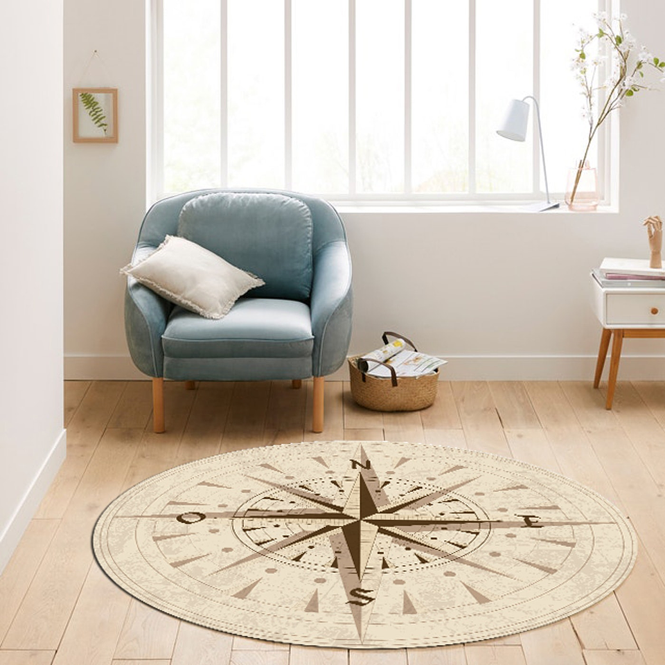 Alfombra Vinílica / Wind Rose 1