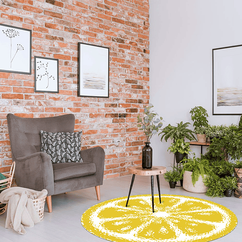 Alfombra Vinílica / Limón