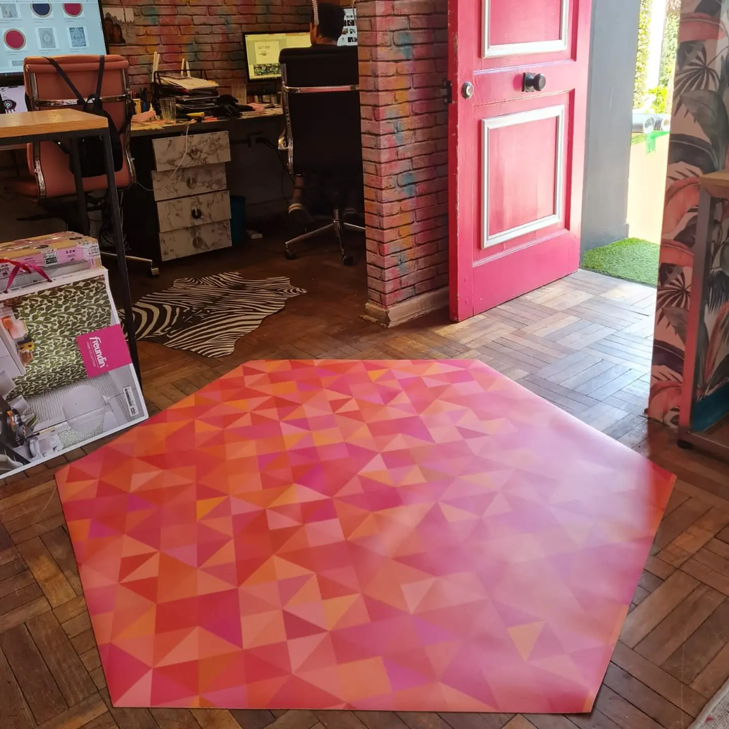 Alfombra Vinílica / Candy Paper 1