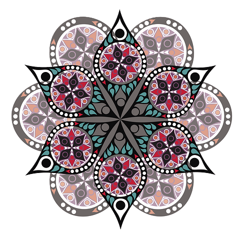 Alfombra Vinílica / Ethnic Mandala
