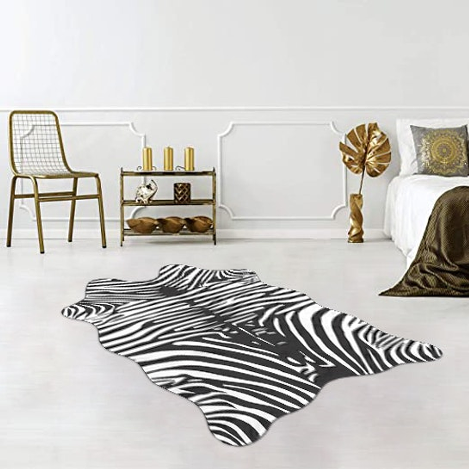 Alfombra Vinílica / Animal Print Zebra 1
