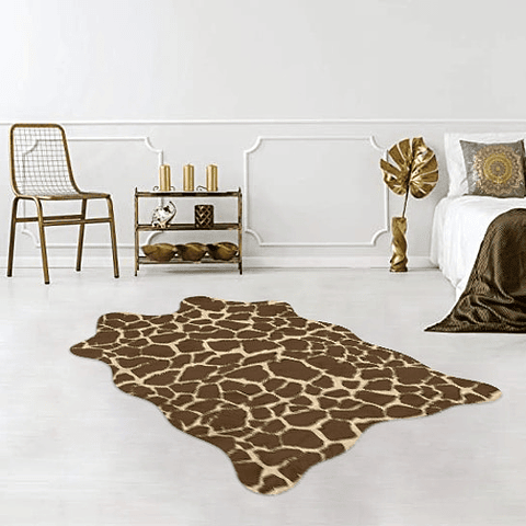 Alfombra Vinílica / Animal Print Giraffe