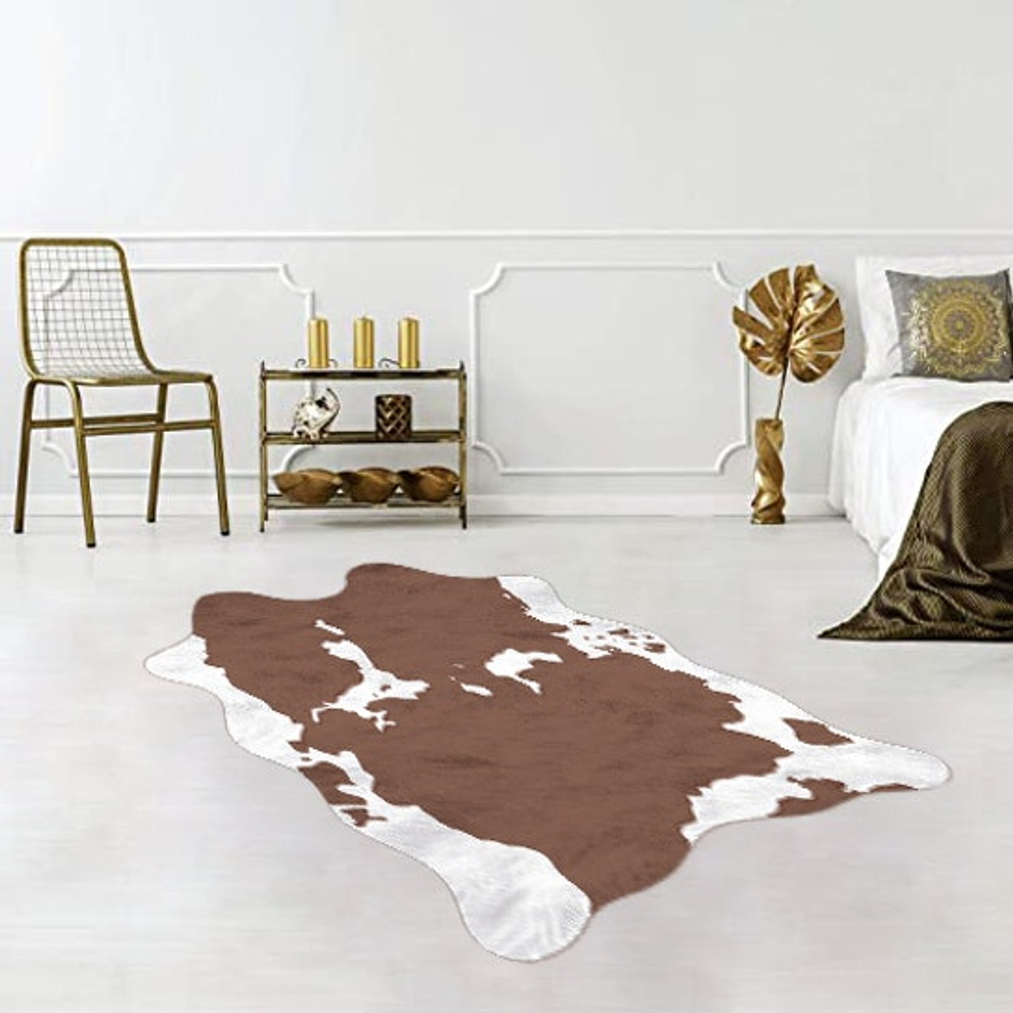 Alfombra Vinílica / Animal Print Cow 2