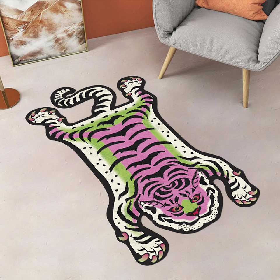 Alfombra Vinílica / Tiger Pink 1
