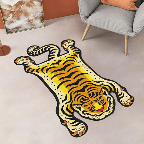 Alfombra Vinílica / Tiger Orange