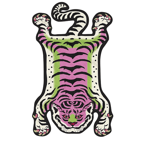 Alfombra Vinílica / Tiger Pink