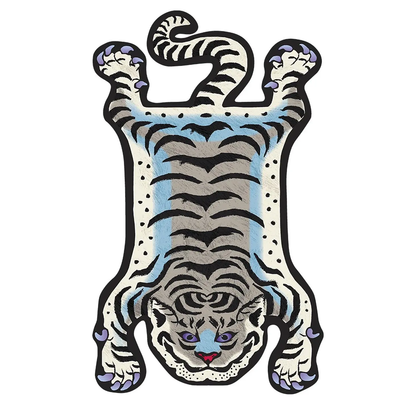 Alfombra Vinílica / Tiger Grey 2