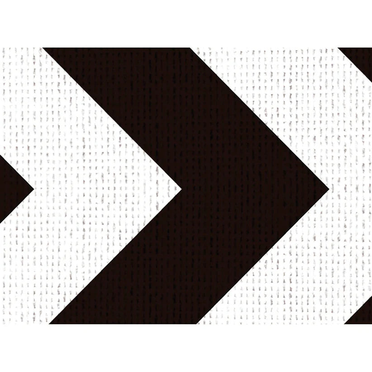 Alfombra Vinílica / Zig Zag Telar B&W 2