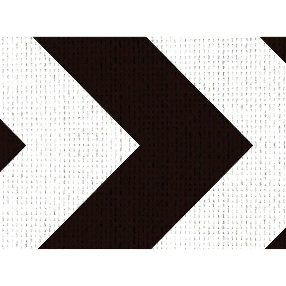 Alfombra Vinílica / Zig Zag Telar B&W 2