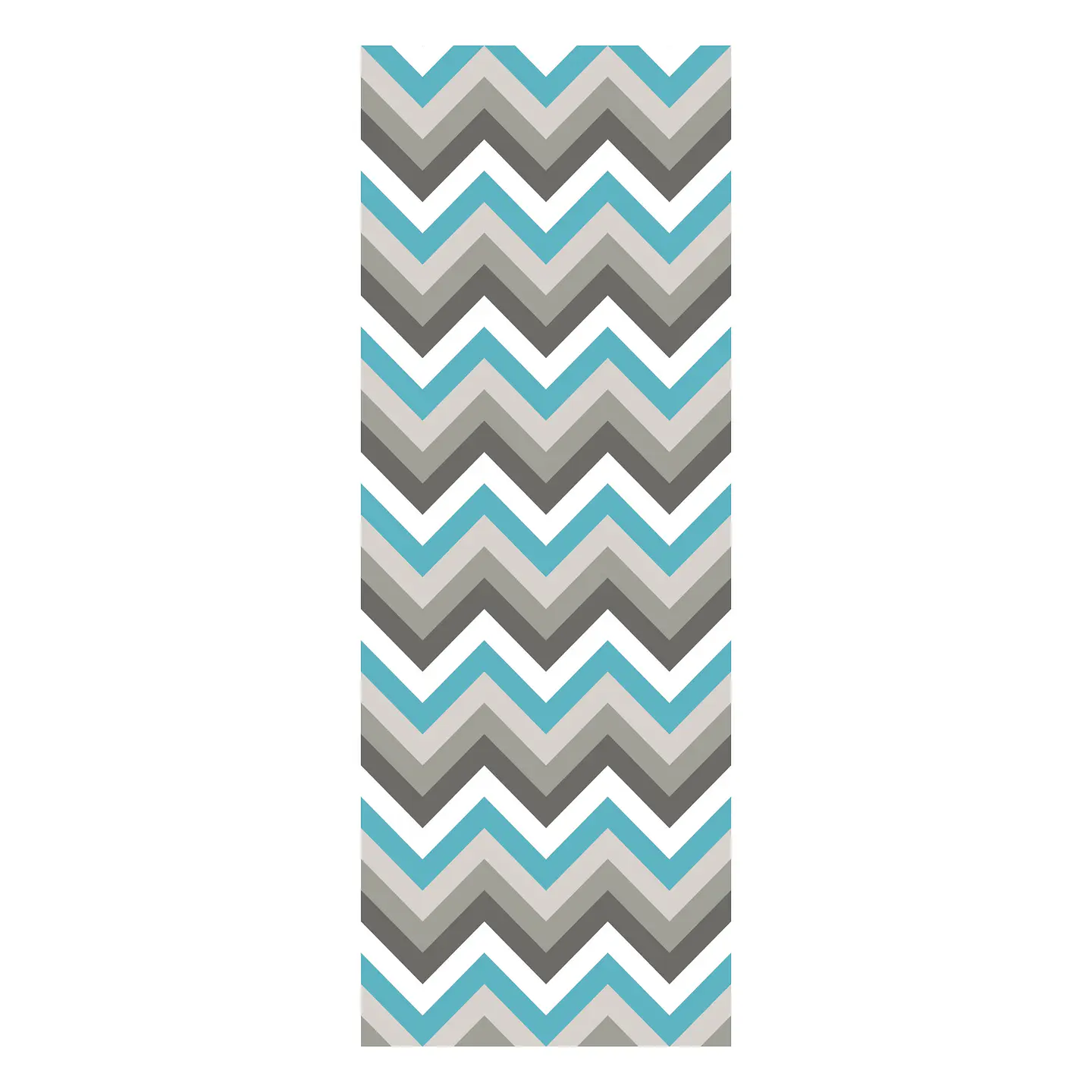 Alfombra Vinílica / Zig Zag Rattan Sky Grey 1